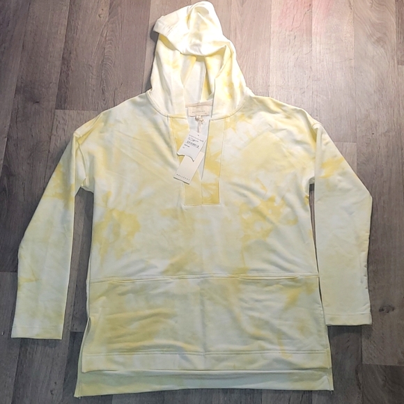 🆕️💛MELLODAY OVERSIZED TIE DYE HOODED PULLOVER, SZ XS - Picture 3 of 8